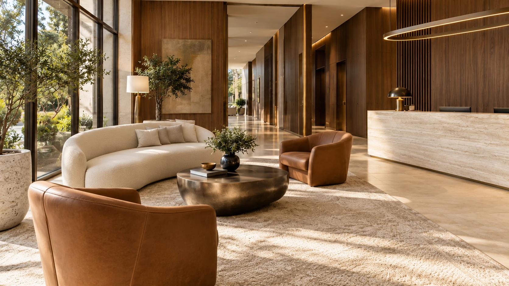 Courtyard Quarter — Lobby lounge alternate angle